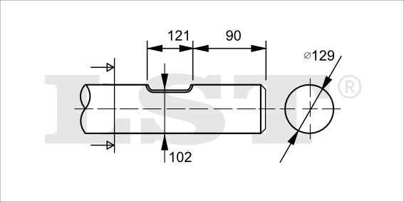 Meißel, Caterpillar, H130 (alt)