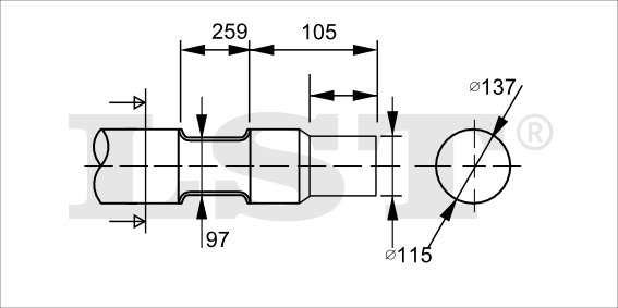 Meißel, Dehaco, DHB1605